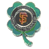 St. Patrick's Day Clover Pin