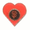 Valentine's Day Heart Pin